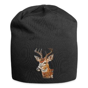 Roe deer - Jersey Beanie - black - Front