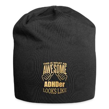 ADHD - Jersey Beanie - black - Front
