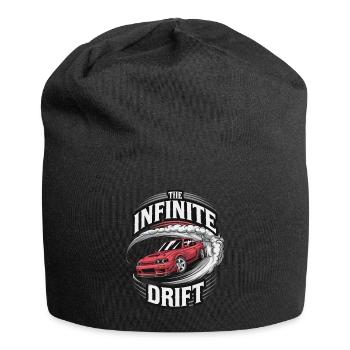 infinite drift - course voiture - Bonnet en jersey - noir - Devant