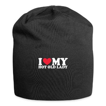 Girlfriend Freundin Beziehung Couple Liebe Pärchen - Jersey-Beanie - Schwarz - Vorne