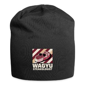 Wagyu Steak - Jersey Beanie - black - Front