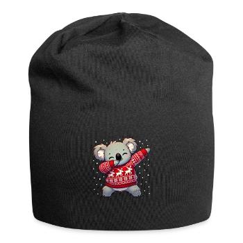 Weihnachten Koala Noël laid - Bonnet en jersey - noir - Devant
