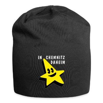 AT HOME IN CHEMNITZ - Jersey Beanie - black - Front