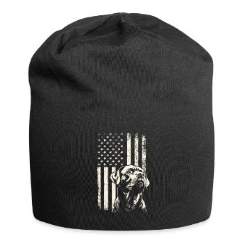 Rottweiler Pride – Journée des anciens combattants et 4 juillet - Bonnet en jersey - noir - Devant