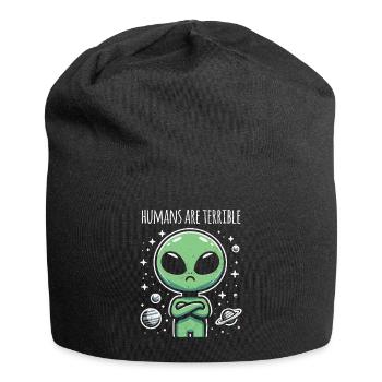 Alien - Jersey-Beanie - Schwarz - Vorne
