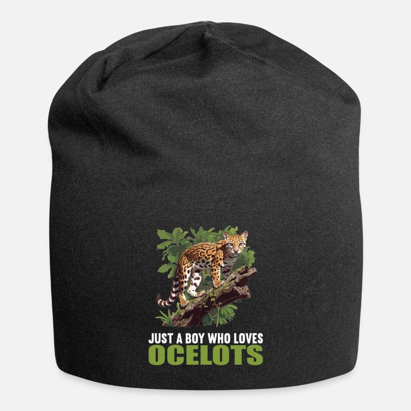 Ocelots Ocelot - Bonnet en jersey - noir