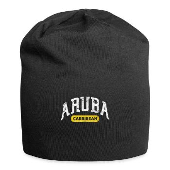 Aruba - Jersey-Beanie - Schwarz - Vorne