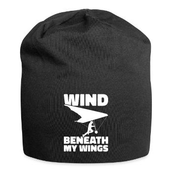 Deltaplane Parapente Deltaplane - Bonnet en jersey - noir - Devant