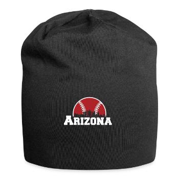 Arizona State Sedona Phoenix Grand Canyon AZ - Jersey Beanie - black - Front