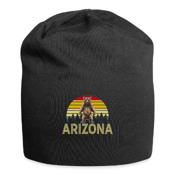 Arizona State Sedona Phoenix Grand Canyon AZ - Jersey Beanie - black - Front