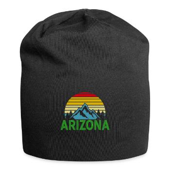 Arizona State Sedona Phoenix Grand Canyon AZ - Jersey Beanie - black - Front