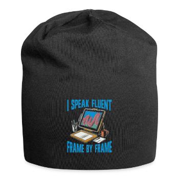 Animator - Jersey Beanie - black - Front