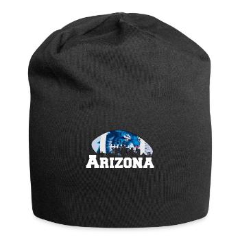 Arizona State Sedona Phoenix Grand Canyon AZ - Jersey Beanie - black - Front
