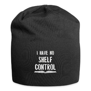 Book Books Library Reading Literature Read Books - Jersey Beanie - black - Front