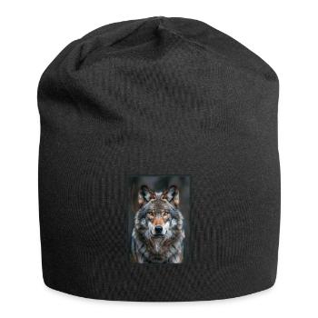 Loups Loup - Bonnet en jersey - noir - Devant