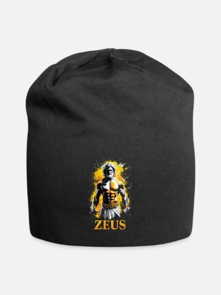 Zeus Jumala kreikkalainen mytologia - Jersey-Beanie - sort