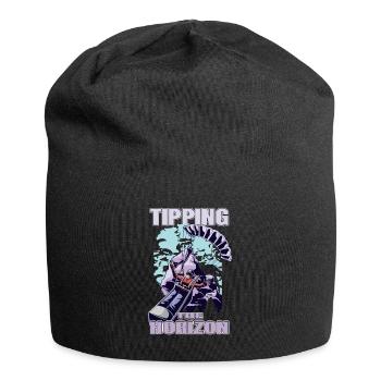 Tipping the Horizon – Paragliding Adventure - Jersey-Beanie - Schwarz - Vorne