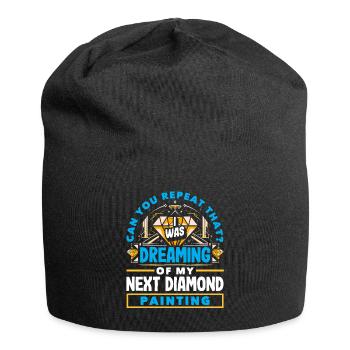 Accessoires pour Diamond Art Diamond Painter - Bonnet en jersey - noir - Devant