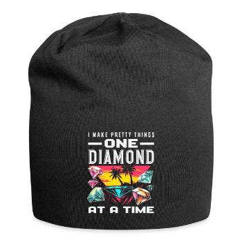 Accessoires pour Diamond Art Diamond Painter - Bonnet en jersey - noir - Devant