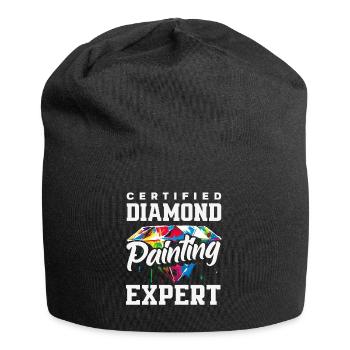 Accessoires pour Diamond Art Diamond Painter - Bonnet en jersey - noir - Devant