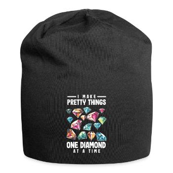 Accessoires pour Diamond Art Diamond Painter - Bonnet en jersey - noir - Devant