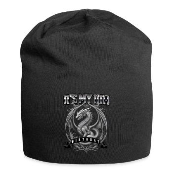 Dragon 11th Birthday Dragon - Jersey Beanie - black - Front