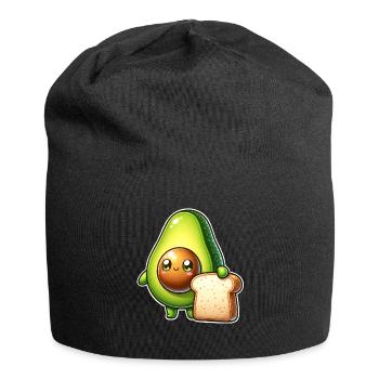 Avocado Toast - Jersey Beanie - black - Front