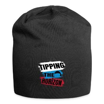 Tipping the Horizon – Paragliding Adventure - Jersey Beanie - black - Front