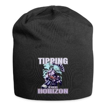 Tipping the Horizon – Paragliding Adventure - Jersey Beanie - black - Front