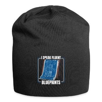 Author - Jersey Beanie - black - Front