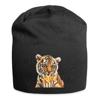 Tigre - Bonnet en jersey - noir - Devant