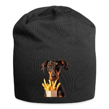 Doberman - Jersey Beanie - black - Front