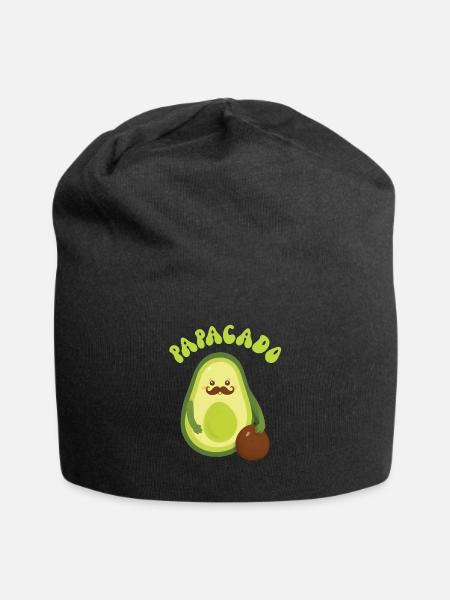 Papacado - Bonnet en jersey - noir