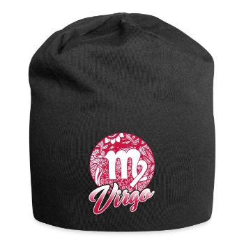 Virgo Horoscope Sign Of Zodiac - Jersey Beanie - black - Front
