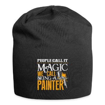 Painter Being A Painter - Jersey Beanie - black - Front