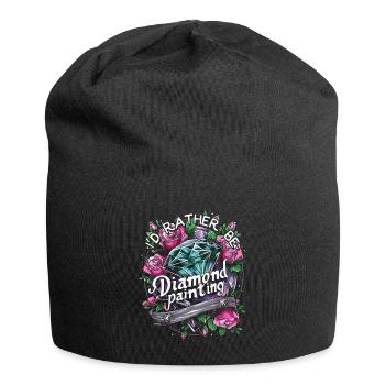 Accessoires pour Diamond Art Diamond Painter - Bonnet en jersey - noir - Devant