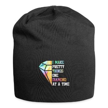 Accessoires pour Diamond Art Diamond Painter - Bonnet en jersey - noir - Devant