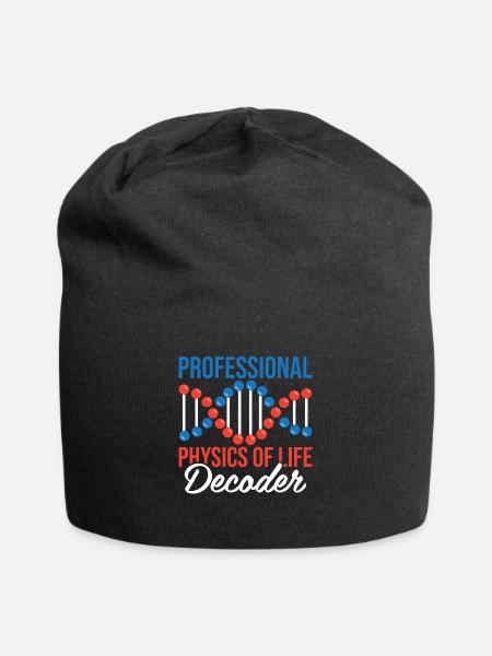 Biophysiker - Jersey-Beanie - Schwarz