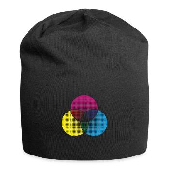 Color Palette Color Wheel Artist Colors - Jersey Beanie - black - Front