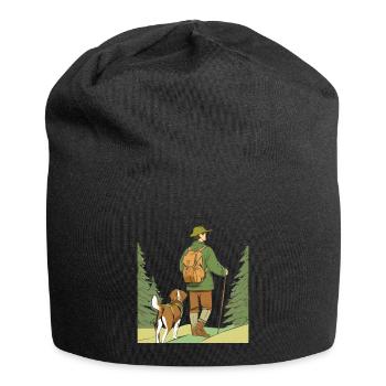 FÖRSTER WILDHÜTER RANGER JÄGER - Jersey-Beanie - Schwarz - Vorne