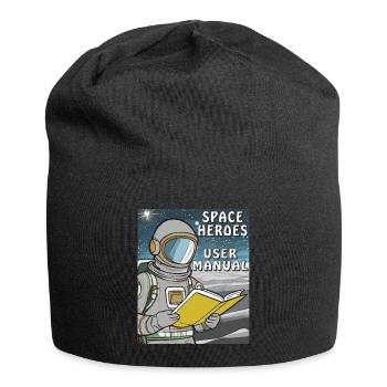 LIVRE D’ASTRONAUTE SPACE HERO MANUEL D’UTILISATION - Bonnet en jersey - noir - Devant