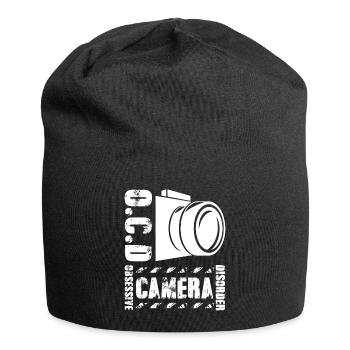 Photographer Obsessive Camera Disorder - Jersey Beanie - black - Front