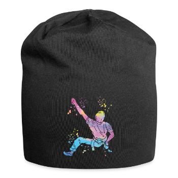 Boulderer Colorsplash Boulder Bouldering - Jersey Beanie - black - Front