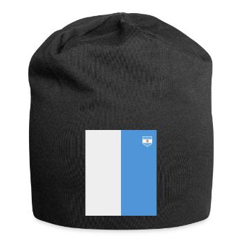 Argentinien Geschenk Argentina Argentine Flagge - Jersey-Beanie - Schwarz - Vorne