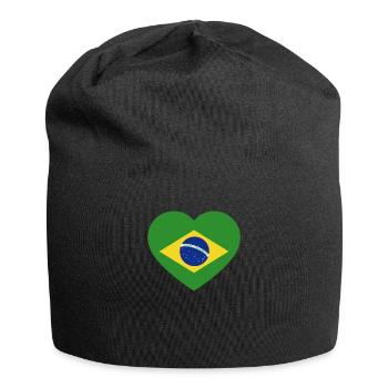 Brazil Brazil shirt Brazilian Rio de Janeirao - Jersey Beanie - black - Front