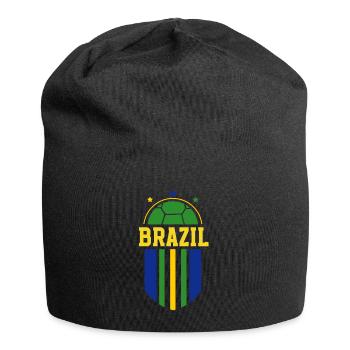 Brazil Brazil shirt Brazilian Rio de Janeirao - Jersey Beanie - black - Front