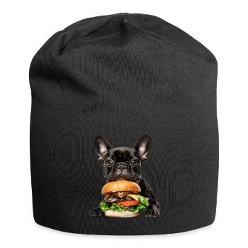 Bouledogue français - Bonnet en jersey - noir - Devant