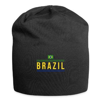 Brasilien Brazil shirt Brasilianer Rio de Janeirao - Jersey-Beanie - Schwarz - Vorne