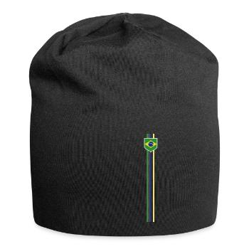 Brasilien Brazil shirt Brasilianer Rio de Janeirao - Jersey-Beanie - Schwarz - Vorne