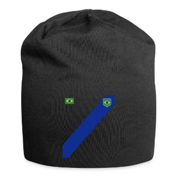 Brasilien Brazil shirt Brasilianer Rio de Janeirao - Jersey-Beanie - Schwarz - Vorne